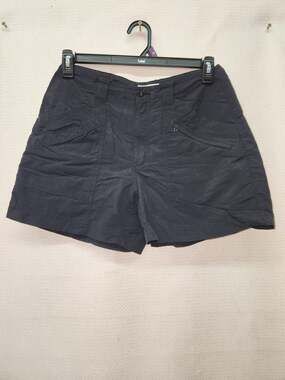 Royal Robbins Black Nylon Hiking Travel Shorts